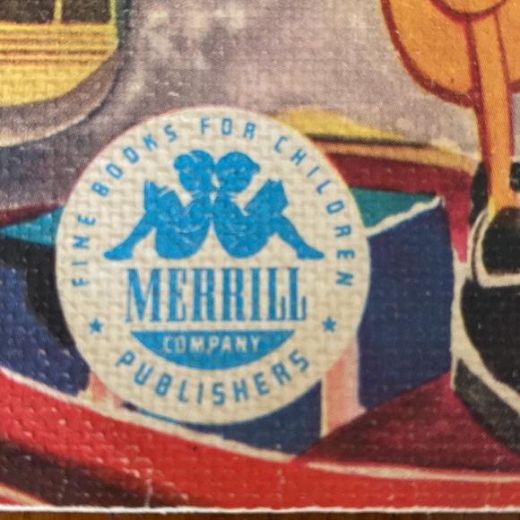 VTG The Night Before Christmas Linen Book - Picture 4 of 13